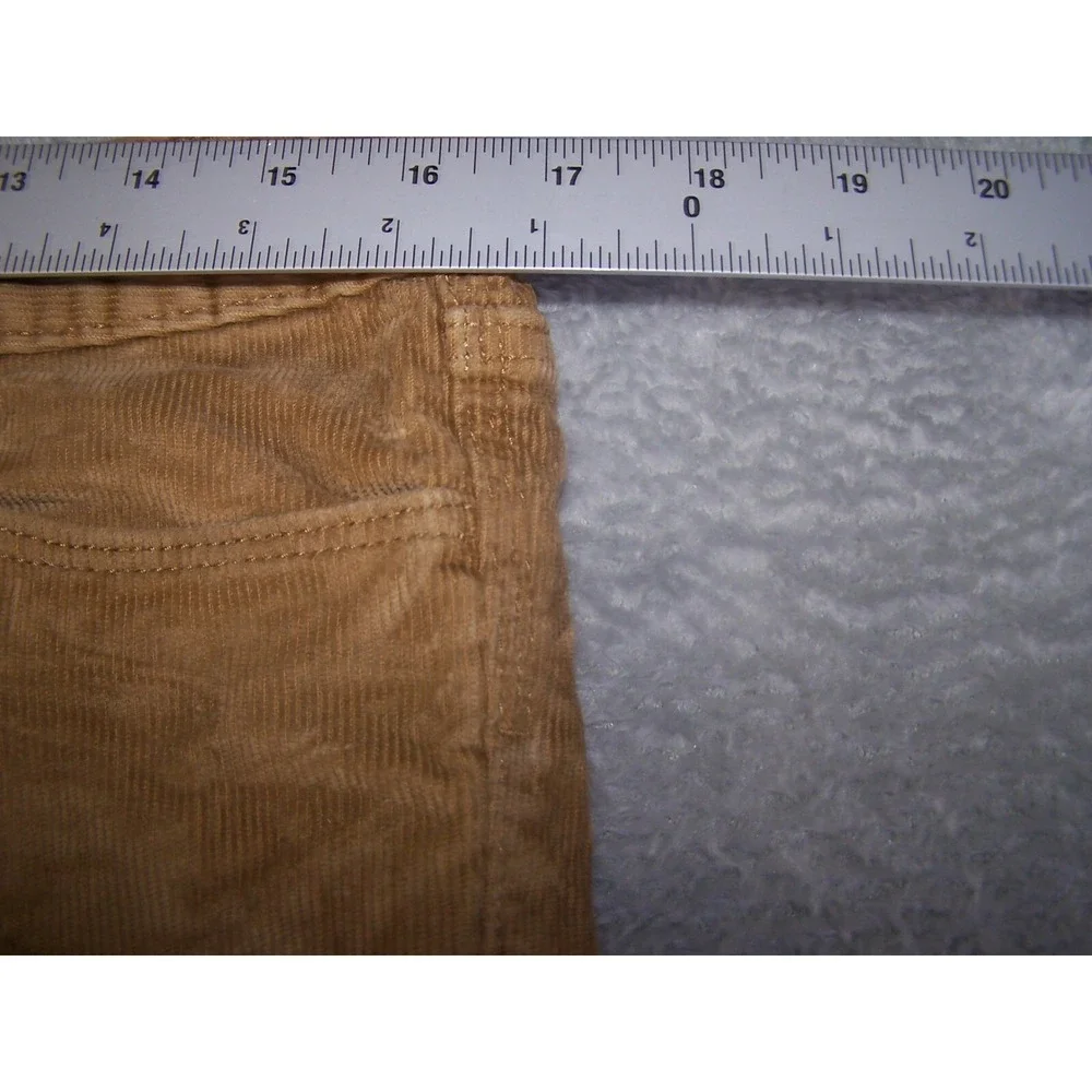 Banana Republic Pants Men's 33X30 (Tag 30) Brown Flat Front Corduroy Pima Cotton